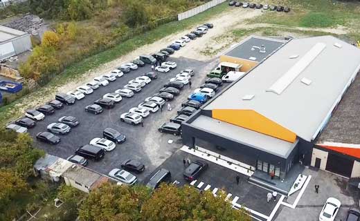 Parking privé 350 places